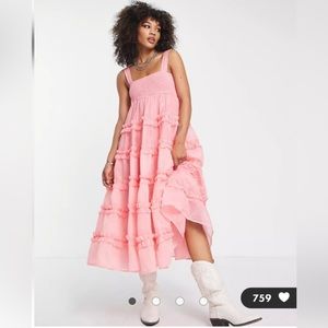 Sister Jane Pink Dress - Midi/Maxi